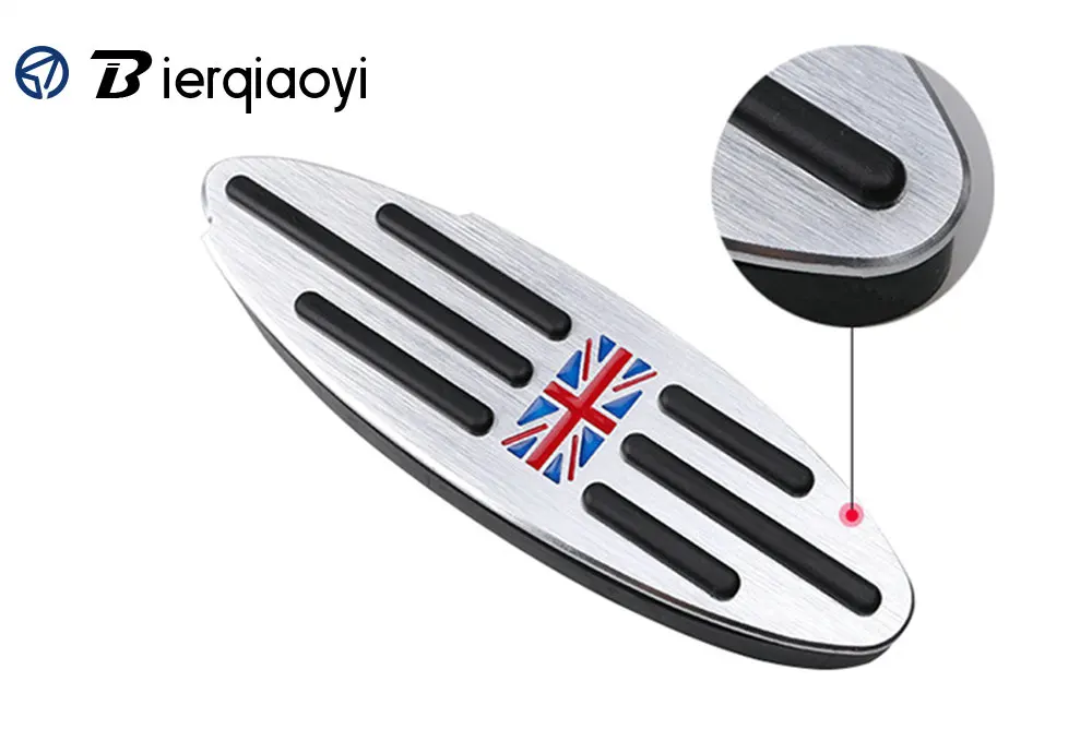 Подставка для ног для MINI Cooper F60 Countryman аксессуары Clubman F54 R55 S One R50 R53 R60 R61 F55 F56 наклейка на педаль для MINI R56 R60