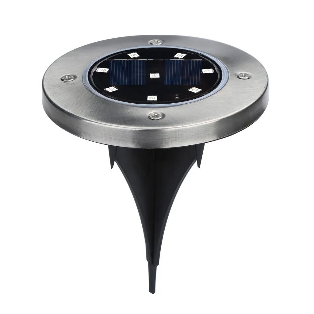 Светодиодный уличный фонарь на солнечной батарее водонепроницаемый наземный