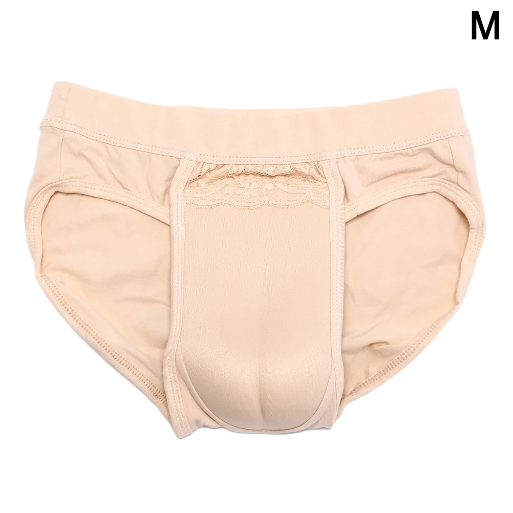 Nude-M S, M, L, Xl, 2Xl Ontrol трусы gaff Camel Toe трусики нижнее белье для трансвеститов транссексуалов Трансвестит транссексуалов горячая распродажа - Цвет: Nude-M