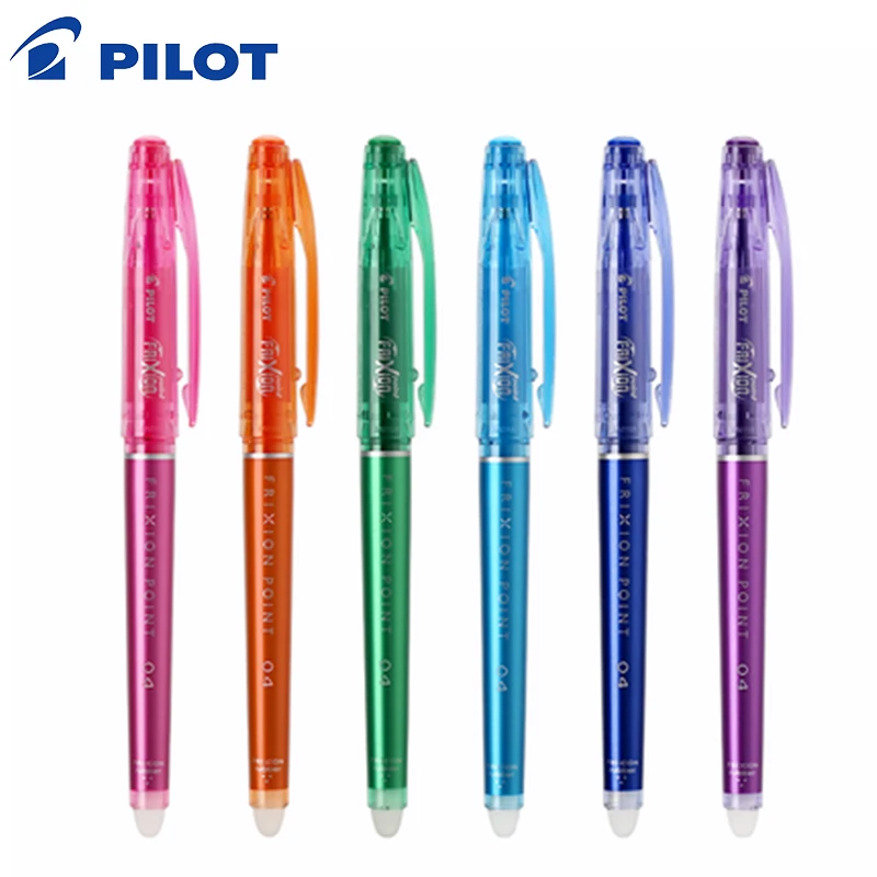 Pilot Pen FRIXION LF 22P4 стираемая гелевая ручка с иглой 0 4 мм Япония|Гелевые ручки| |