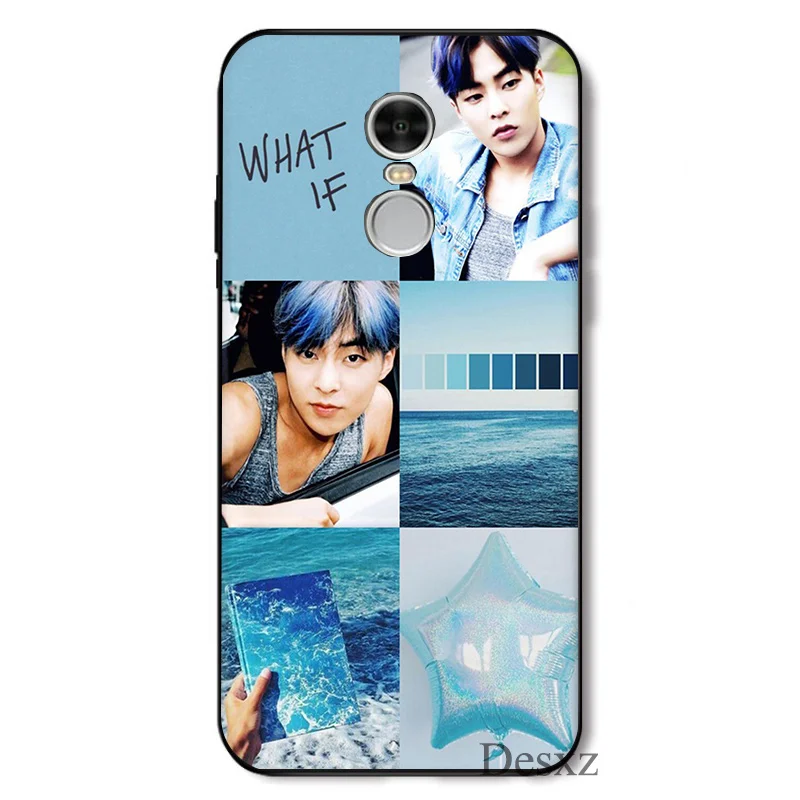 Чехол для мобильного телефона Kpop Exo Lucky One для Xiaomi Redmi Note 4 4A 4X5 5A 6 7 GO S2 6A Pro Plus Prime - Цвет: B2