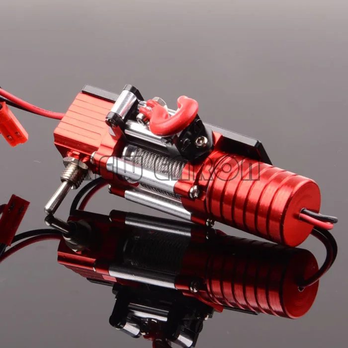 AX-winch 1:10 RC D90 SCX10 грузовик электрическая лебедка с переключателем металлический