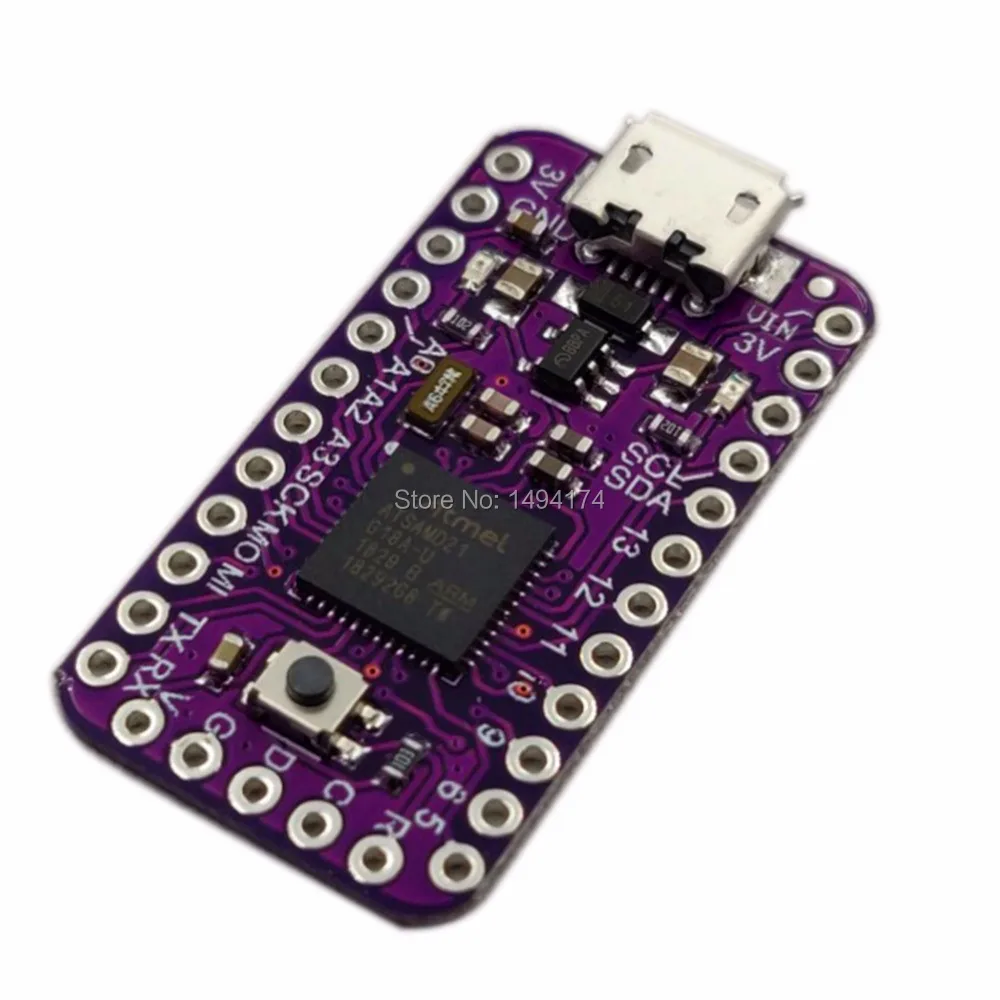 WQScosea Q8S 384 SAMD21 микроконтроллер ATSAMD21G18 48MHz M0 Mini 32 бит ARM Cortex Core макетная плата для