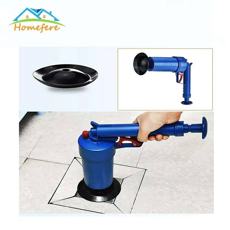 

Air Drain Household Plunger Drain Cleaner Bathtub Toilet Cleaner Bathroom Accessories High Pressure Cleaning Tools