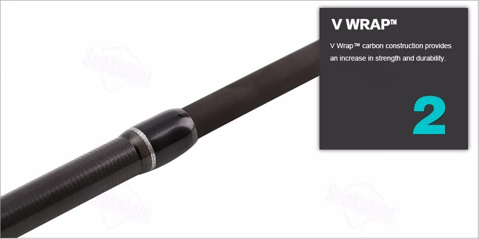 Abu Garcia злодей VLC662M VLC702M 1,98 м 2,13 м baitcasing Удочка две секции м мощная углеродная основа удочка