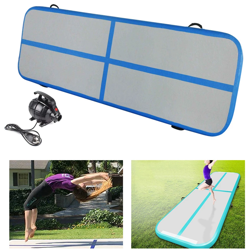 

Home Use Inflatable Gymnastic Airtrack Tumbling Yoga Inflatable Mattress Trampoline Gymnastics Training Taekwondo Cheerleading