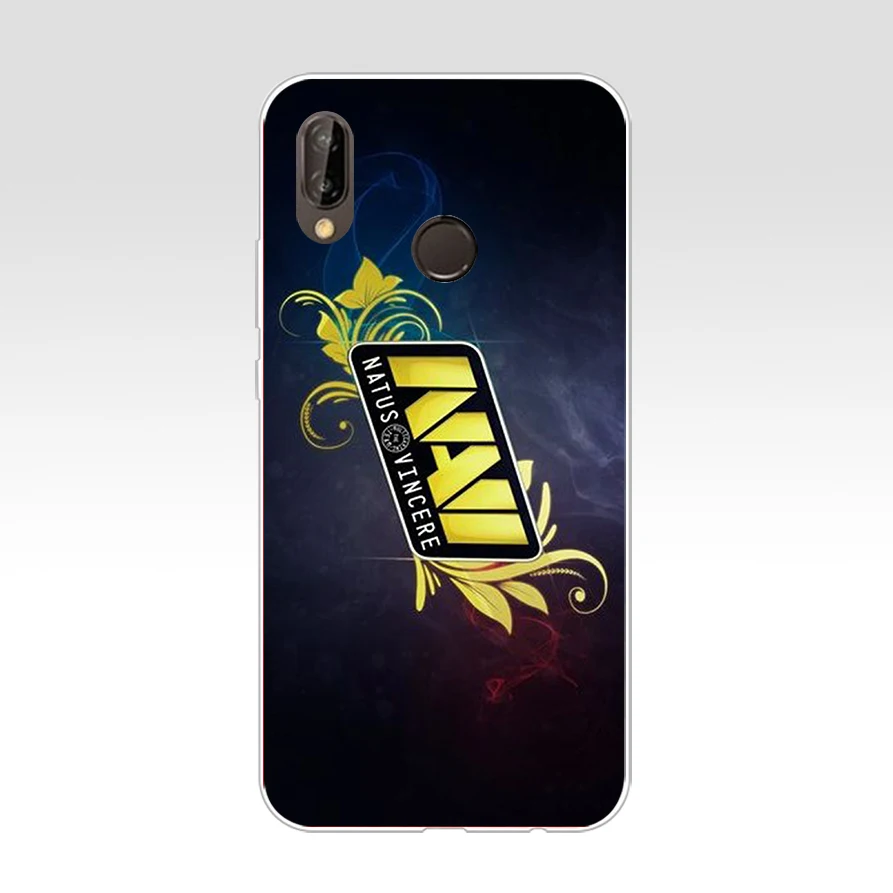 234FG natus vincere navi Гибкий тонкий мягкий Силиконовый ТПУ чехол для huawei Mate P20 P30 Llte Pro Y6 Y7