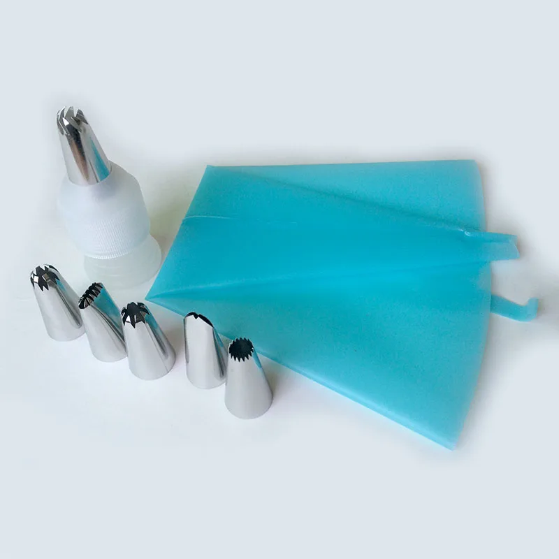 Кондитерский мешок с насадками набор наконечников для крема кондитерских