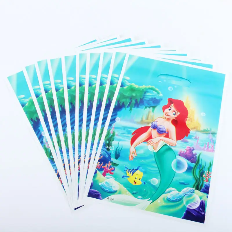 as picture 50 шт. Подарочные сумки с героями мультфильмов Мстители/упаковка для рождественского печенья пластиковые пакеты для печенья на день рождения Конфета торт посылка - Цвет: as picture