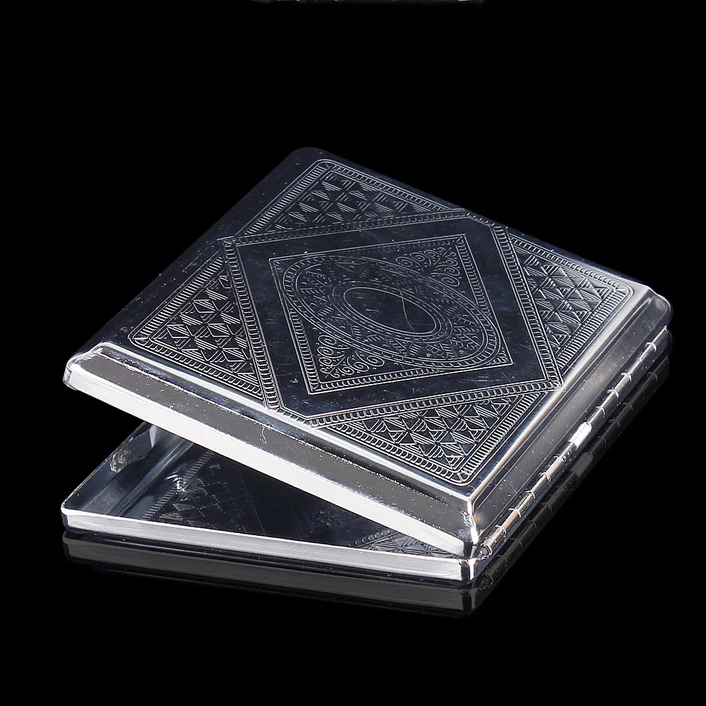 Металлический сплав сигарета чехол можно положить 20 сигарет алюминиевый