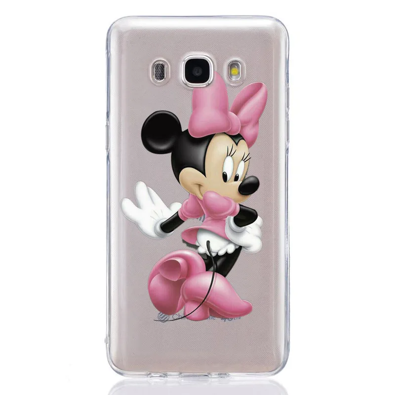 Для Samsung Galaxy J1 J2 J3 J5 J7 prime J120 J320 J330 TPU цветной мягкий чехол с рисунком Микки и Минни