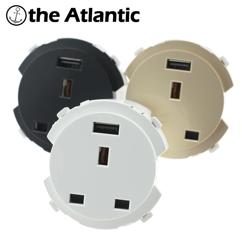 L1 DIY пользовательская английская розетка подключить usb адаптер настенная