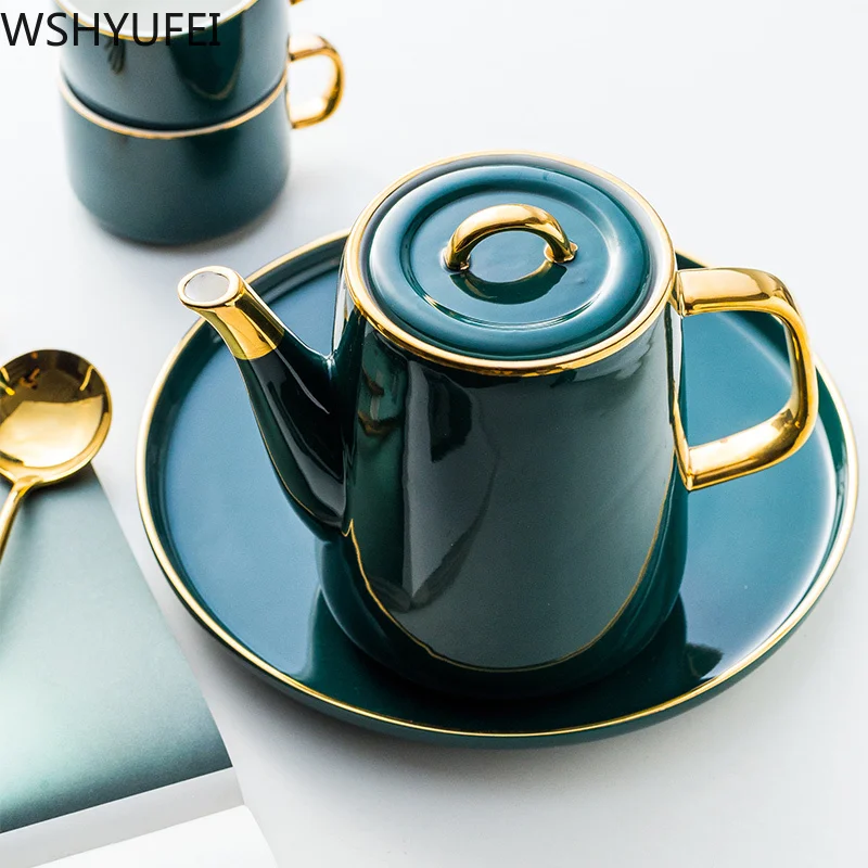 6 шт./лот Европейский керамический набор кофейных напитков простая Бытовая чашка