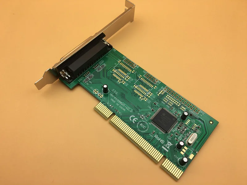 

Параллельная карта PCI MCS9865 чипсет PCI для порта принтера DB25 LPT параллельная карта расширения, совместимая с портом принтера IEEE1284