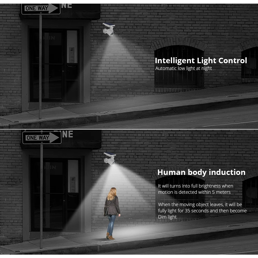 Fuers Solar PIR Motron Detection LED энергосберегающее световое устройство водонепроницаемый