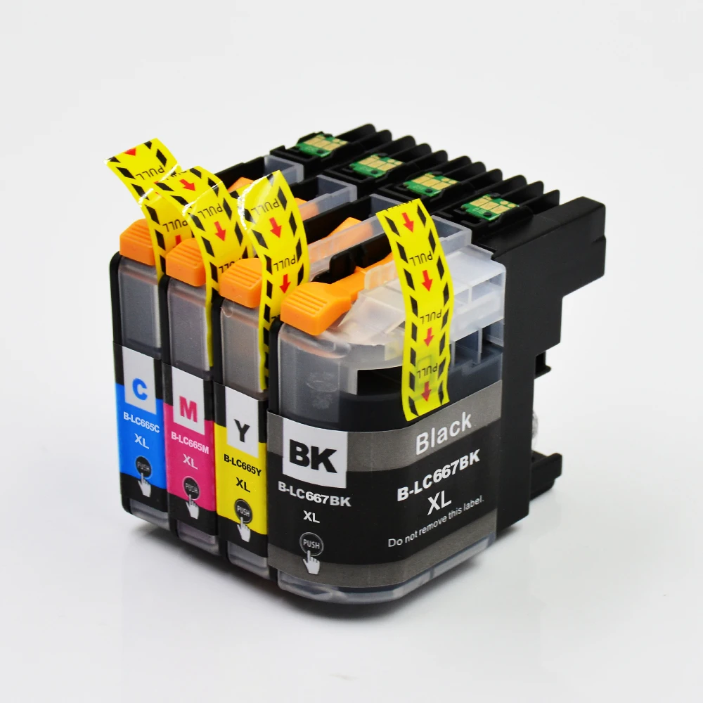 Новые продукты с высокой производительностью чернильные картриджи LC 667XLBK LC665XL C/M/Y