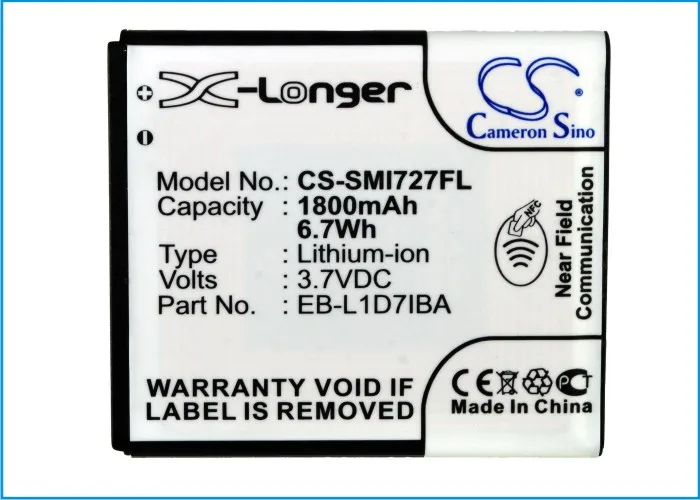 Cameron Sino Высокое качество 1800mAh батарея для AT&T S2 SGH I727 T Mobile T989|battery for|1800mah batterycameron sino |