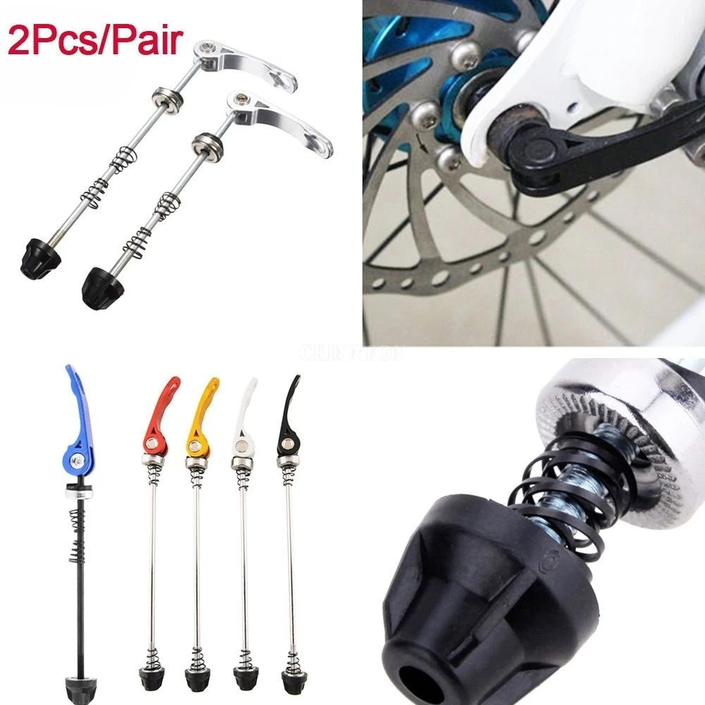 

200Pair Aluminium Alloy Bicycle Wheel Hub Skewers Quick Release Road Mountain Bike Front & Rear Skewer Bolt Lever Axle