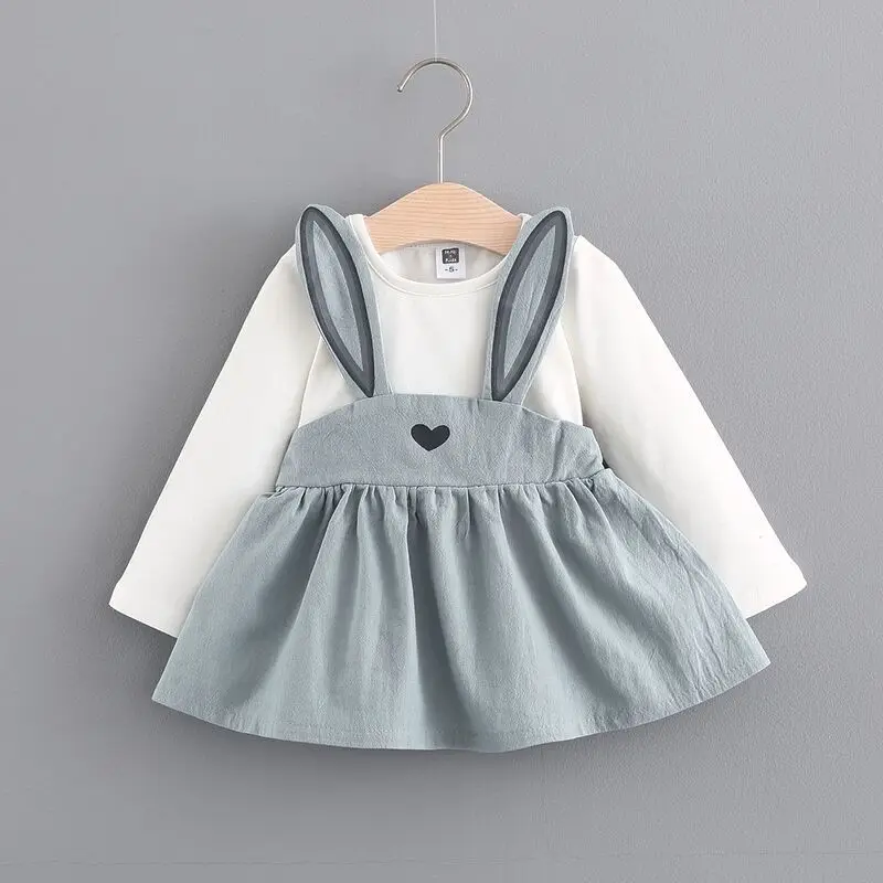Baby Dress Girls 0-3 Years Old 2018 New Autumn Fashion Style Children Clothing Cotton A041 Infant Dresses | Детская одежда и обувь