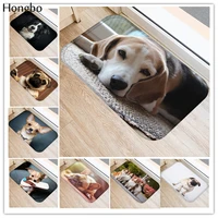 hongbo new creative rugs washable funny dog doormat bath mats foot pad home decor bathroom mats door mat floor mat