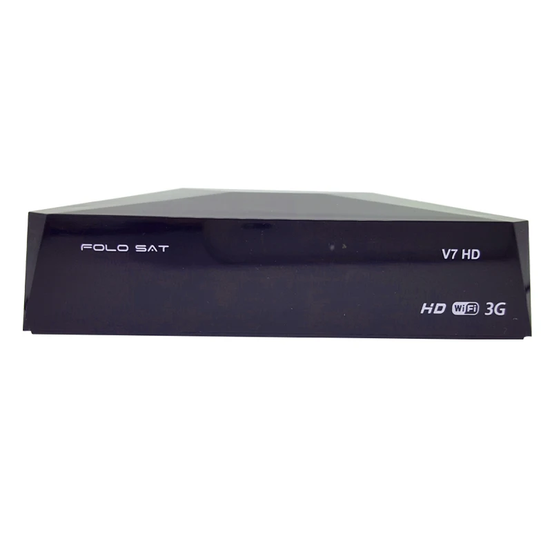 [Натуральная кожа] folosat V7 HD DVB-S2 MPEG4 спутниковый ТВ-приемник Поддержка ключ powervu biss