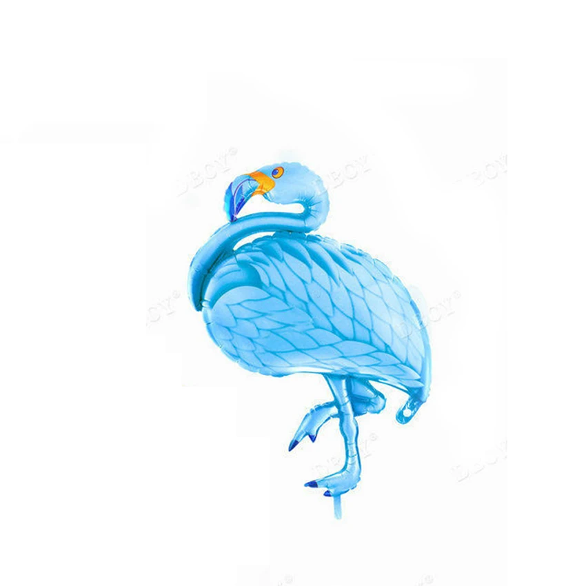 Большие воздушные шары для птиц фольгированные в форме Фламинго Детские