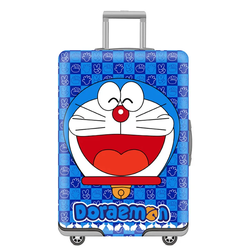 D Case Cover Чехол для багажа REREKAXI с мультяшным рисунком, аксессуары для путешествий, 18-32 дюйма, чехол для костюма, эластичные защитные чехлы, чехол для багажа на колесиках, пылезащитный чехол - Цвет: D Case Cover