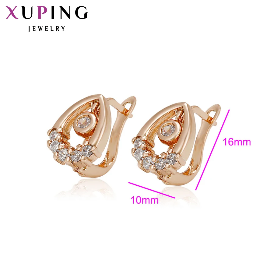 Xuping модные серьги Лидер продаж высокое качество европейский стиль
