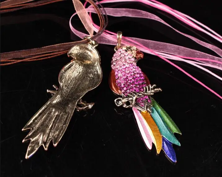 Новинка женское роскошное ювелирное изделие ожерелье подвеска животное полная