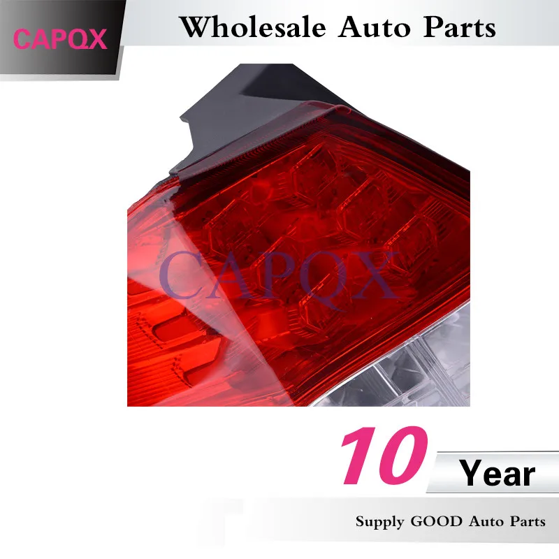 CAPQX высокое качество автомобиля задние фары OEM#33500-TF0-H51/33550-TF0-H51 для FIT JAZZ 2012 2013 GE6 GE8 задний фонарь