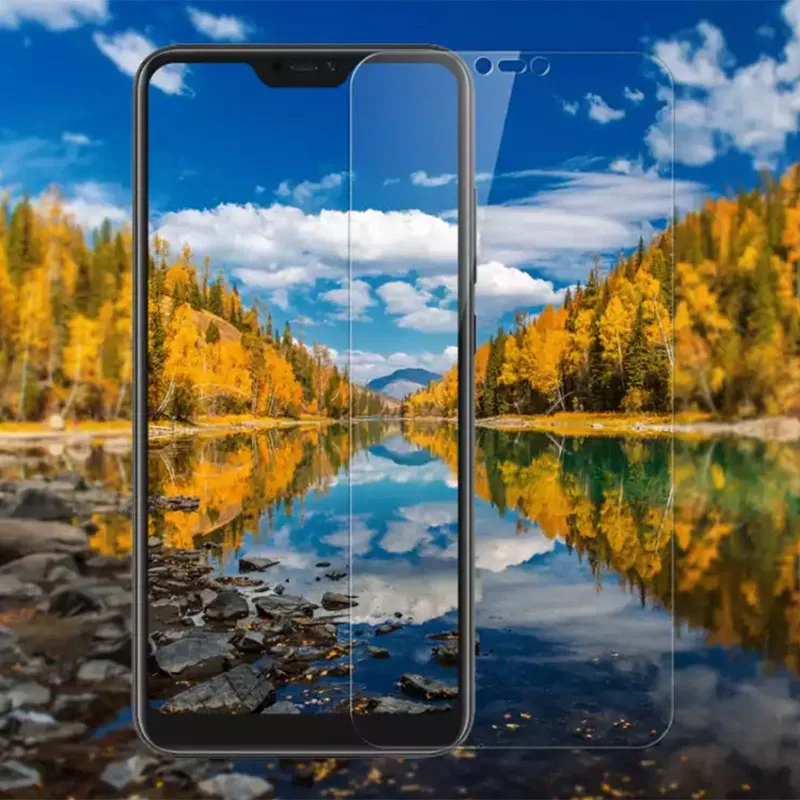 Защитное стекло для Xiaomi Mi Pocophone F1 A1 A2 Lite 5x 6x закаленное экрана Ksiomi My 1f 1a 2a F A 1 2
