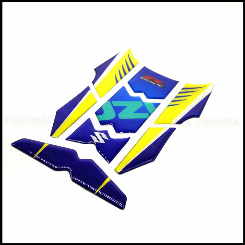 Для SUZUKI GSXR 600 750 1000 K1 K2 K3 K4 K5 K6 K7 K8 K9 топливный бак мотоцикла 3D наклейка|Наклейки на