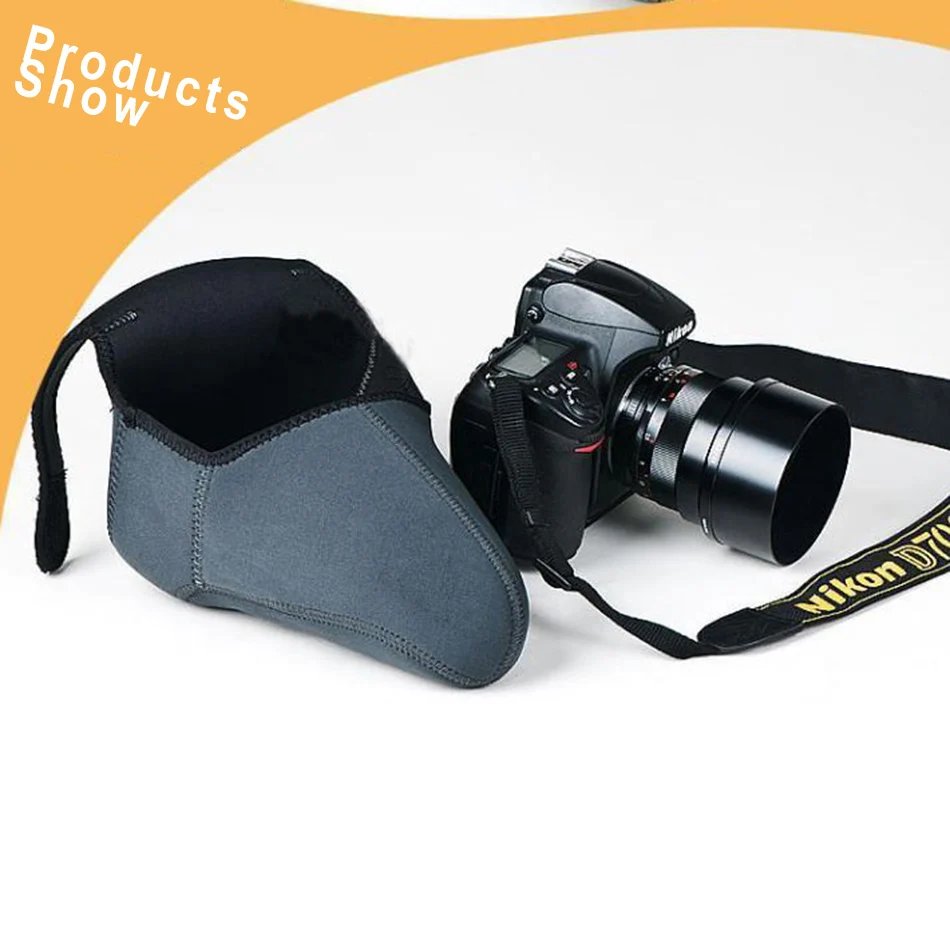 Неопреновый Водонепроницаемый чехол подкладка для камеры SLR DSLR мягкая защитная
