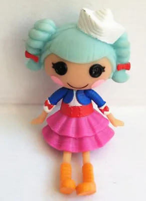 21 1 шт. 3 дюйма оригинальные MGA куклы Lalaloopsy Мини Куклы для девочек игрушка игровой домик каждая уникальная куклы Lalaloopsy - Цвет: 21