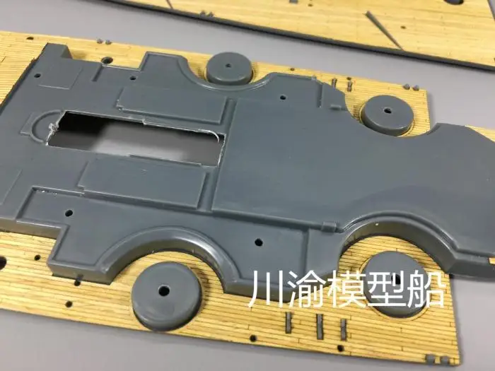 Масштаб 1/350 деревянная колода для мини хобби 80601 немецкий боевой корабль Bismarck