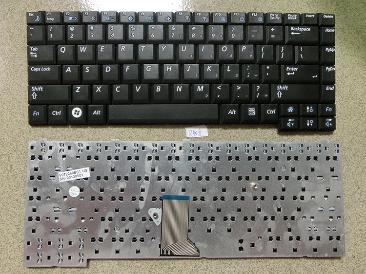 Новая клавиатура для ноутбука SSEA Samsung R410 R460 R453 R458 R408 R403 американская черная