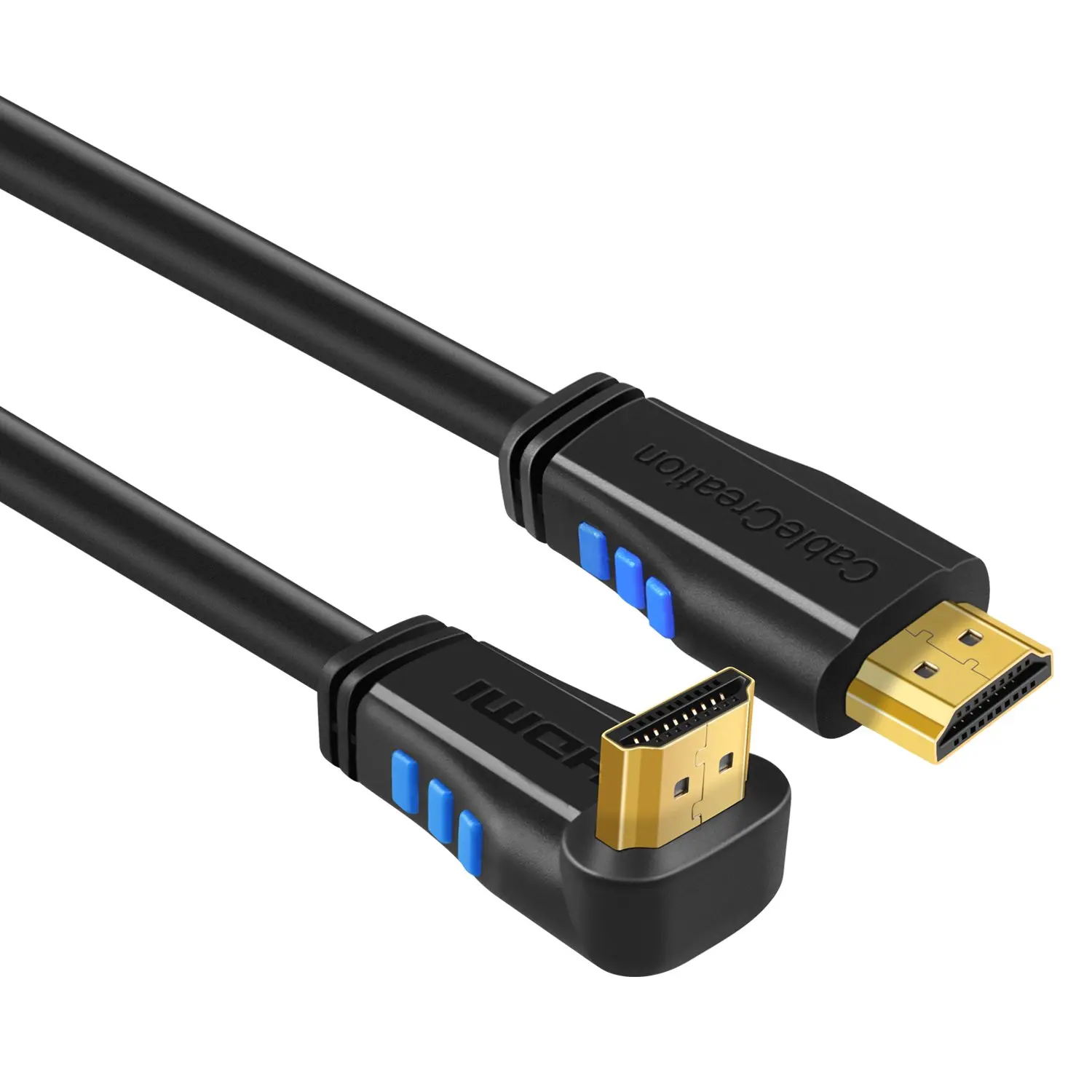 HDMI Cable 90 Degree JORINDO Upward Angle 270 4K 2.0 with Gold Plated Connector Support (60Hz) Ultra HD | Электроника