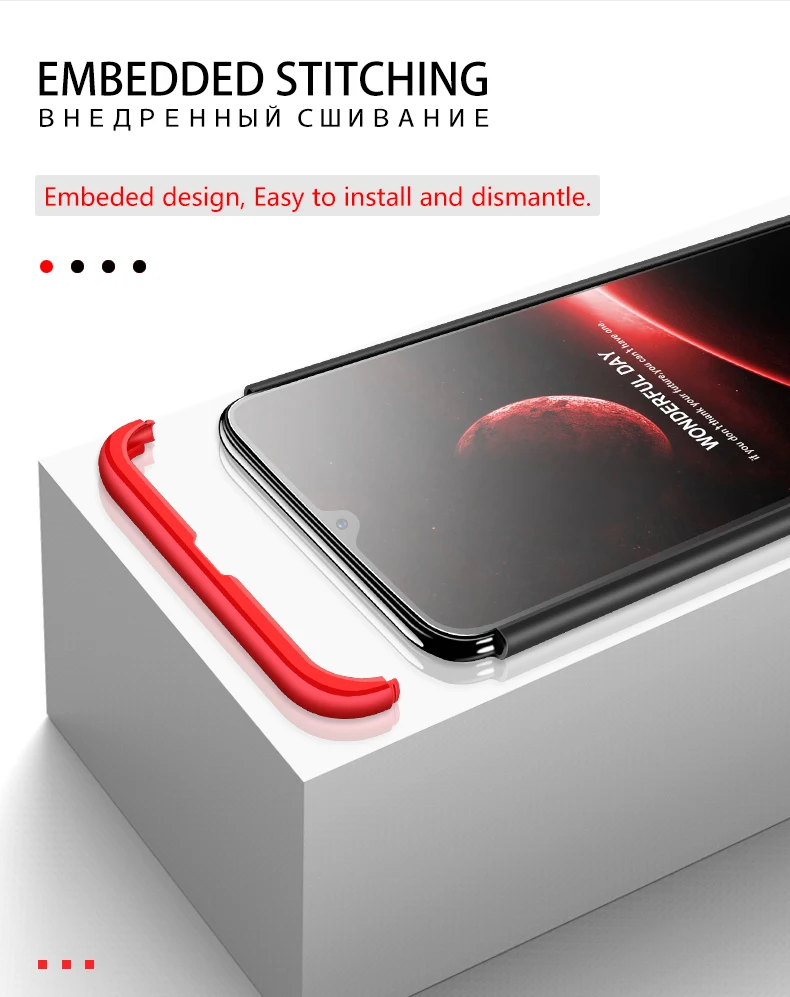 Kinbom 3-в-1 полная защита чехол для телефона xiaomi note2 note3 ударопрочный корпус max2 max3 mix2