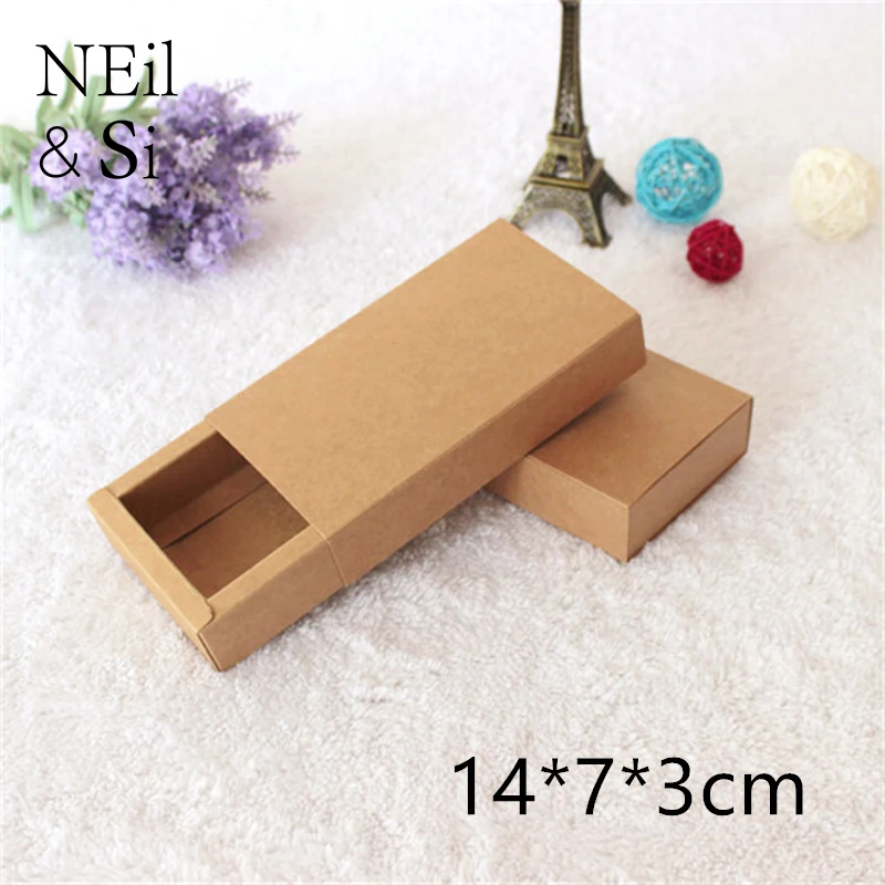 Коробка из коричневой бумаги Подарочная коробка украшение галстук-бабочка