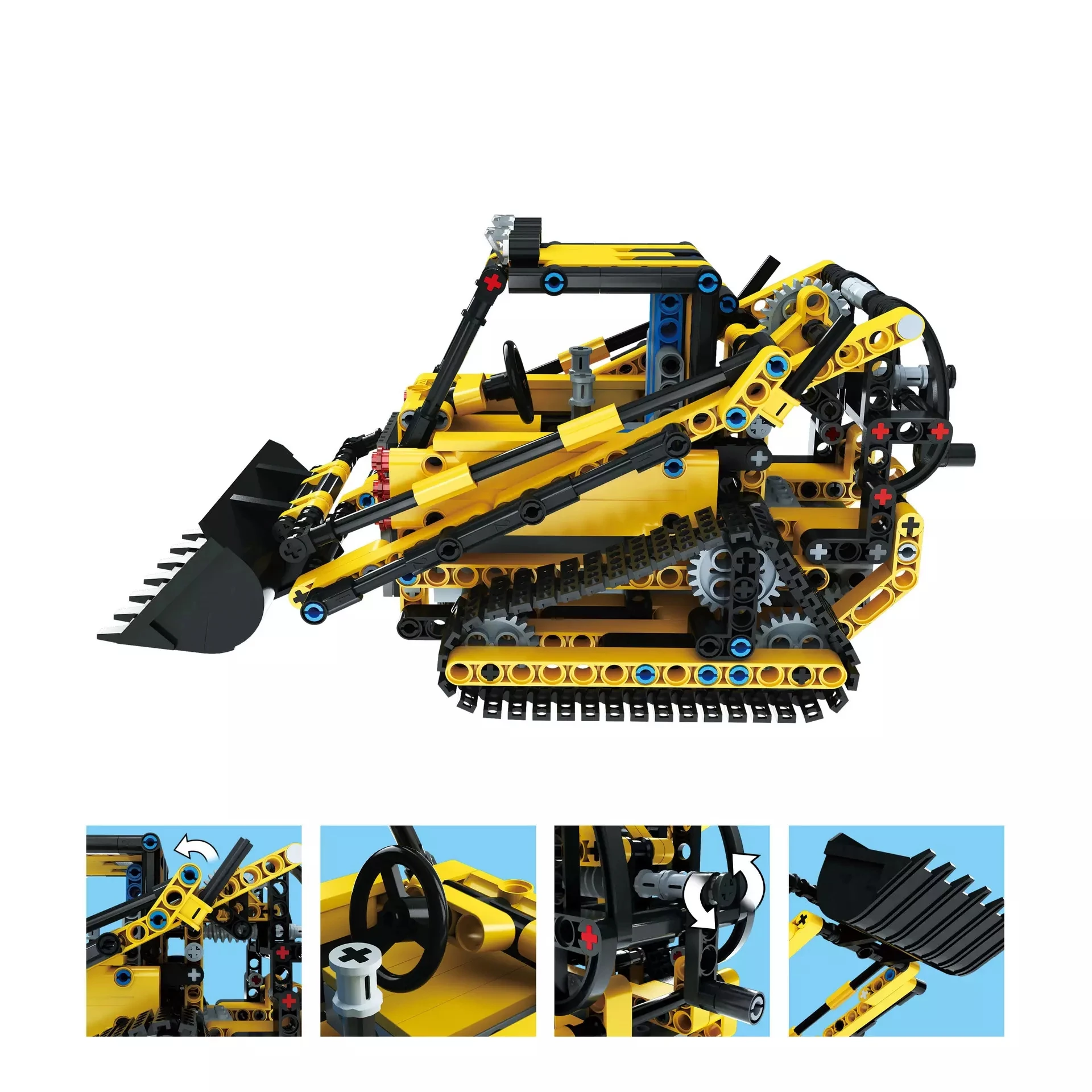 Форма king Technic 13014 Rc Строительные блоки DIY сборочные игрушки rc автомагазин грузовик