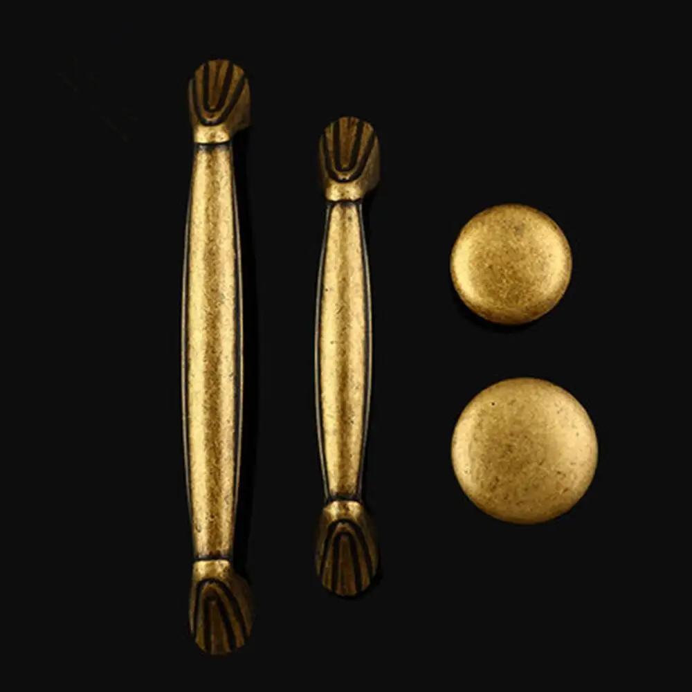 Ручка Европейский шкаф дверная ручка винтажный книжный для обуви маленькая