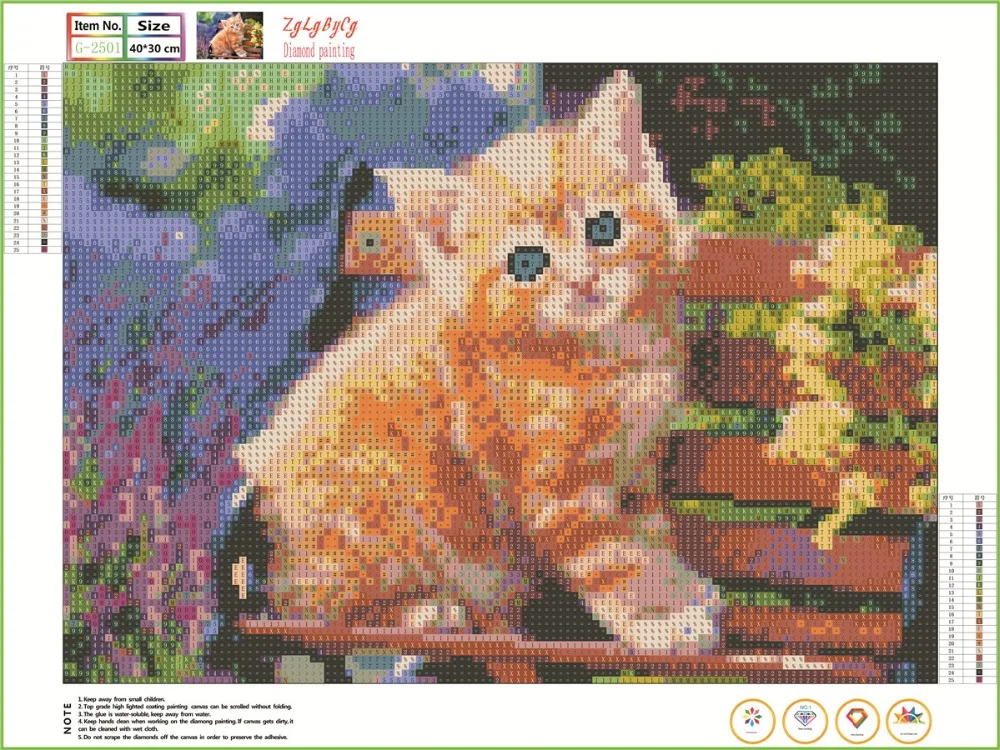 5D DIY Полная Алмазная картина с рисунками животных из мультфильмов, кошек, мозаичная вышивка с животными, вышивка крестиком, рукоделие, украшение