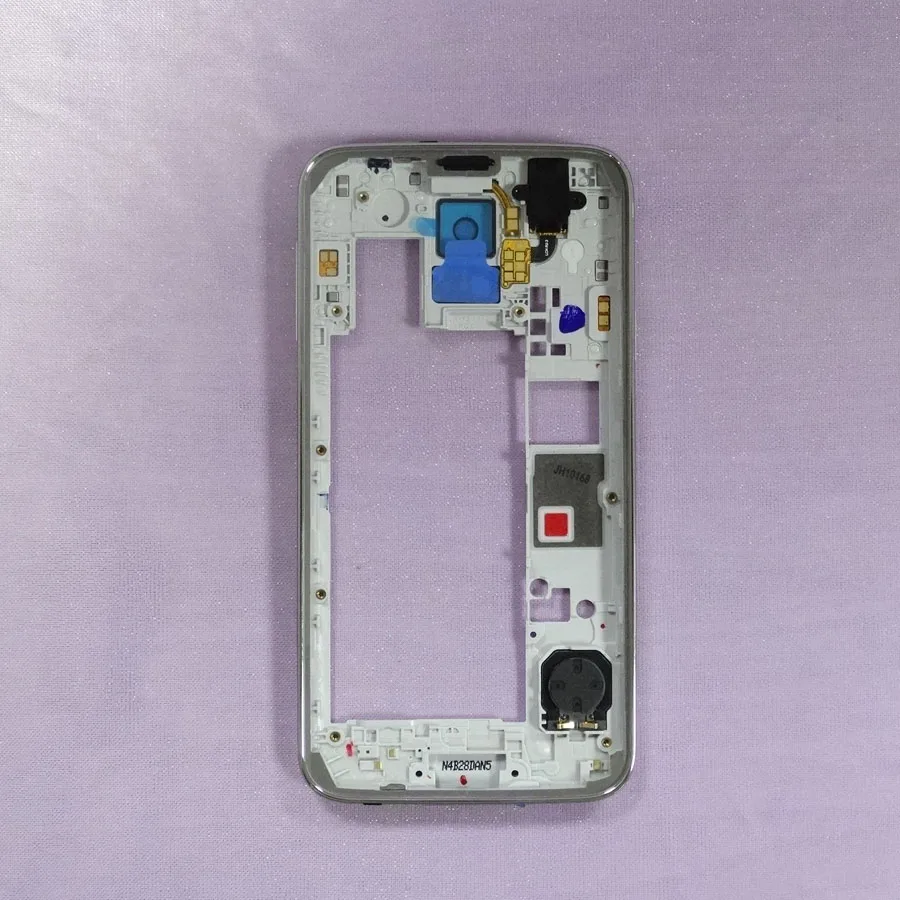 Высококачественные запасные части для Samsung Galaxy S5 G900FD две Sim-карты средняя рамка