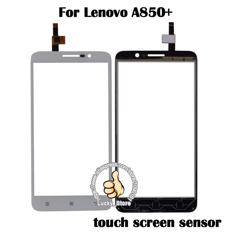 100% Test Working New Sensor Glass Panel Touch Screen Digitizer For Lenovo A850+ Phone Repair Part | Мобильные телефоны и