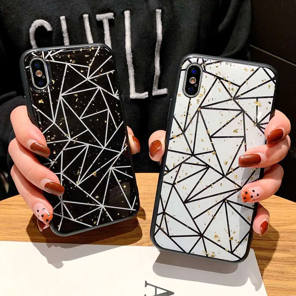KISSCASE роскошный треугольный чехол для телефона iPhone XS MAX XR 7 Plus X TPU жесткие девичьи