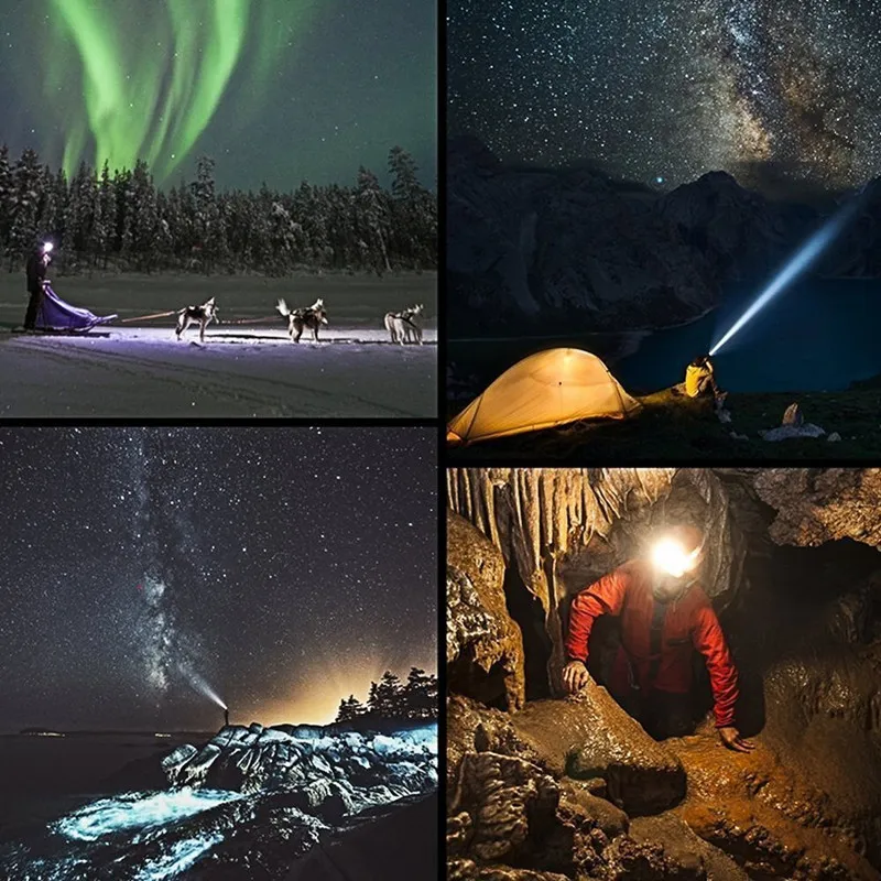 

yunmai 10000 Lumens LED Headlamp 4 Modes Zoomable LED Headlight Camping Head Torch LIGHT XM-L T6+COB LED Hunting Head Lights