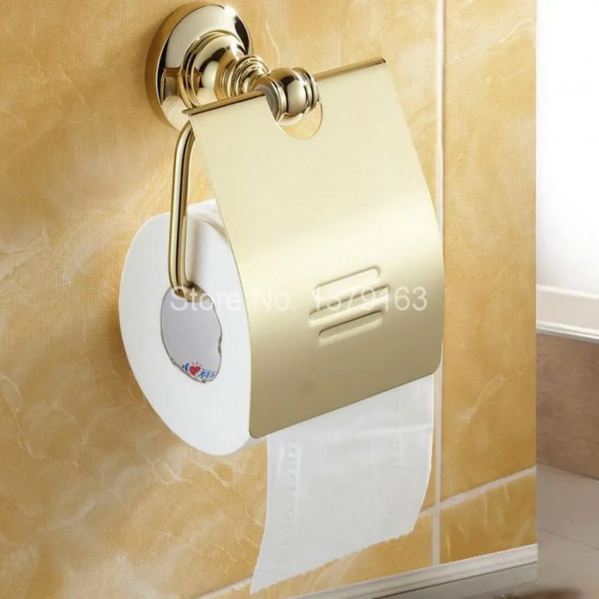 Бесплатная доставка! Роскошный позолоченный полированный латунный настенный