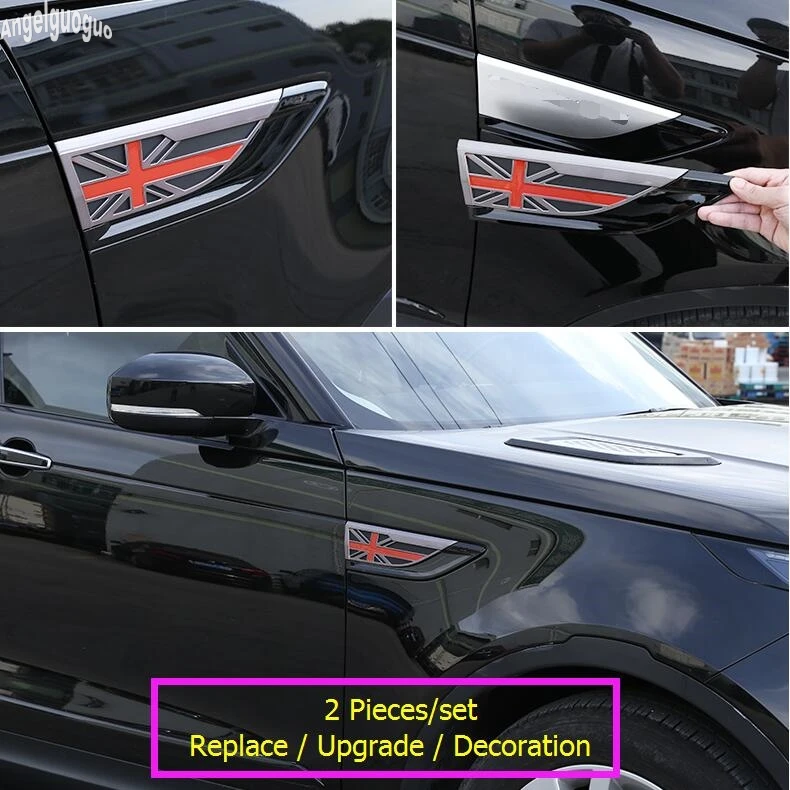 2 шт. для Land Rover Discovery 5 предметов украшение переднее крыло автомобиля боковое