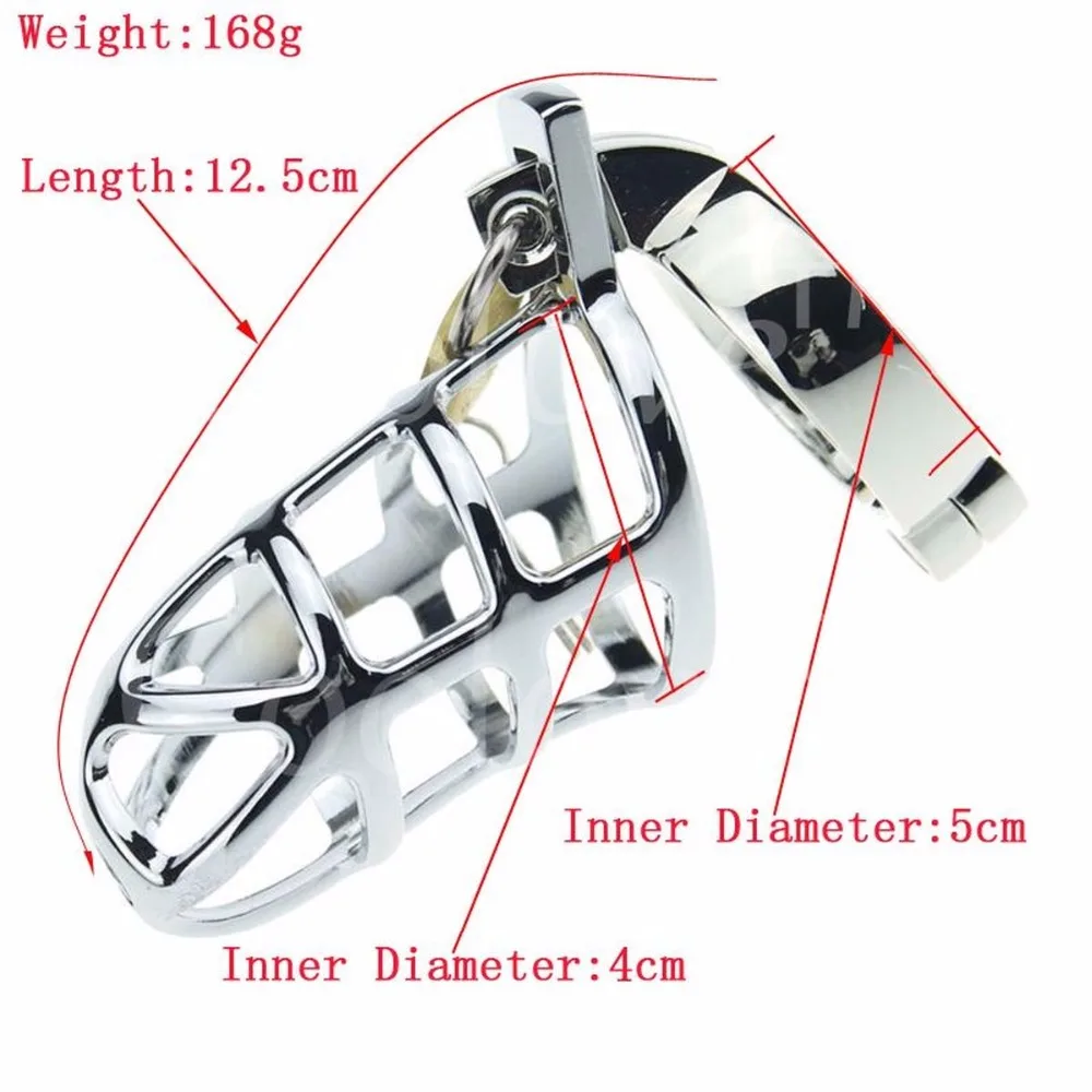 Kirsite сплав Блокировка Мужской Целомудрие устройство мужчины воздержание