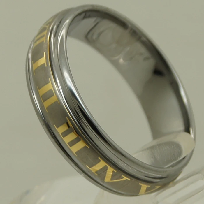 Позолоченное римское кольцо no.s блестящее и стойкое к царапинам